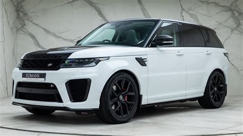 2019 Range Rover Sport 5 0 Svr Svo Meribel White Pearl Walkaround And Interior And Revs [4k