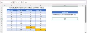 Formata O Condicional Base Em Outra C Lula Excel E Google