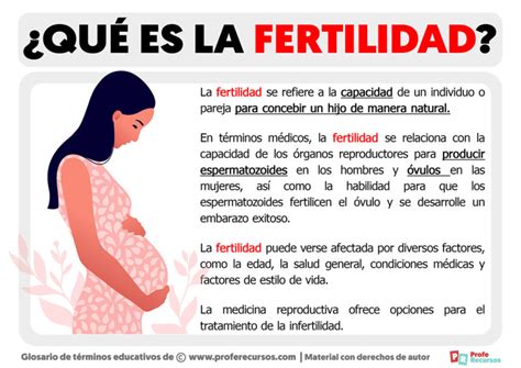 Qué Es La Fertilidad Definición De Fertilidad