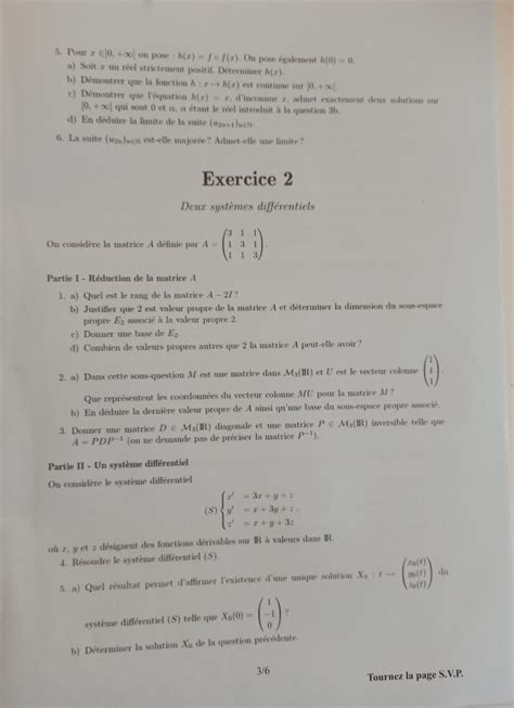 Maths Appliqu Es Emlyon Sujet Major Pr Pa