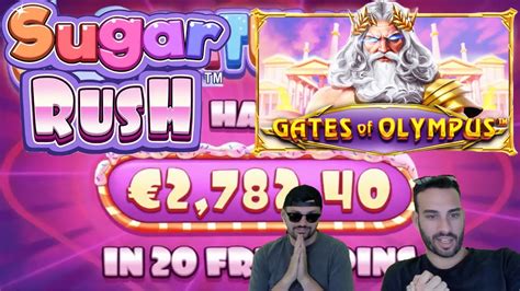 Sugar Rush Ultra Win Gates Of Olympus Epic Win Slotakias Youtube