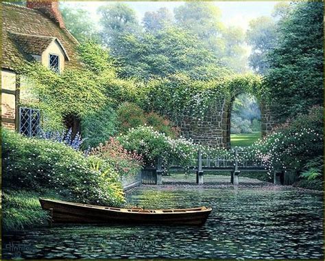 Paysages Et Jardins Romantiques En Peinture Charles White Balades