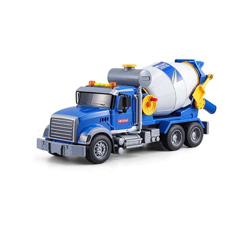 Buy Haomsj Big Cement Mixer Toy Truck With Lights Sounds And Working