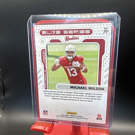 Michael Wilson Panini Donruss Elite Series Rookies Arizona