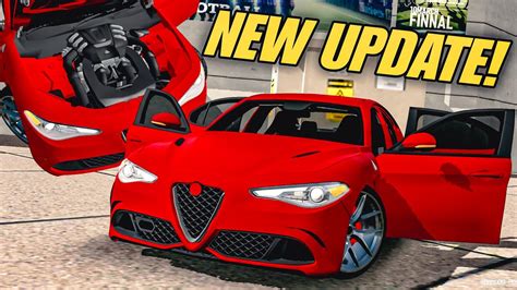 NEW UPDATE ALFA ROMEO ADDED Car Parking Multiplayer YouTube