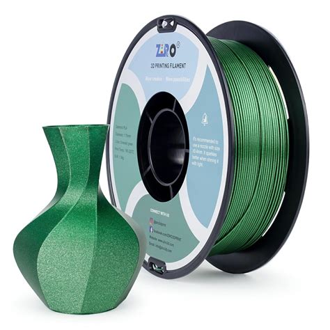 Amazon Ziro Pla Filament Mm Shiny Sparkle Pla With Glitter