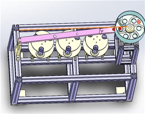 硬币分拣包装机 机械设计参考资料3d模型设计素材 Step 模型图纸下载 懒石网