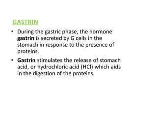 Hormonal Control Of The Gastrointestinal Tract Ppt