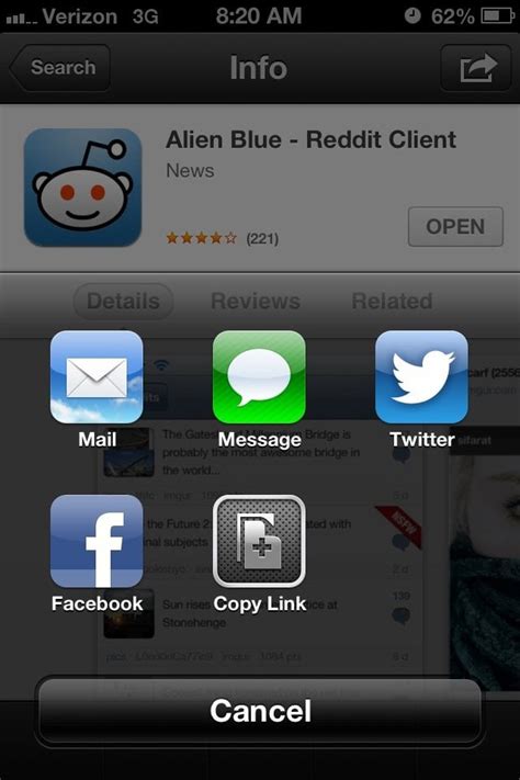 One Of The Best Features Of Ios 6 App Store Link Sharing This Is