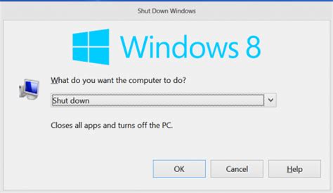 5 Ways To Shut Down Windows 8 Turn Off Restart Sleep Windows 8