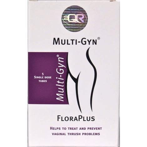 Multi Gyn Floraplus Single Dose Tubes Approved Food