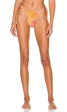 Frankies Bikinis Enzo Terry Bikini Bottom In Sunshower REVOLVE