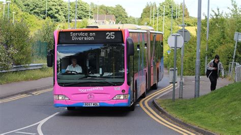 Snake Thrash Mercedes Benz Citaro G To Brighton Bd Wdl