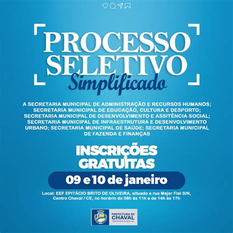 EDITAL PROCESSO SELETIVO SIMPLIFICADO Nº 001 2023 PREFEITURA MUNICIPAL