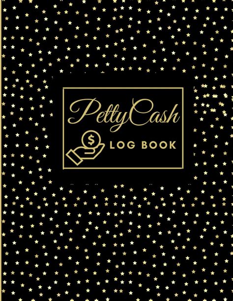 Amazon Petty Cash Logbook Column Payment Tracking Receipt Book