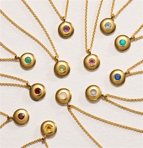 April Birthstone Necklace Adjustable 41 46cm16 18 In 18k Gold Vermeil