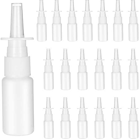 Amazon Artibetter Empty Nasal Spray Bottle Amber Plastic Fine