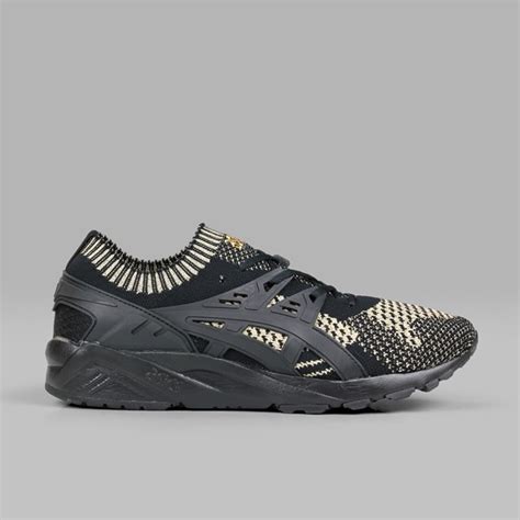 ASICS GEL KAYANO TRAINER KNIT BLACK BLACK GOLD | ASICS Footwear