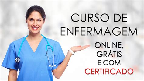 Curso Gr Tis E Online De Enfermagem Certificado Cursos Edu