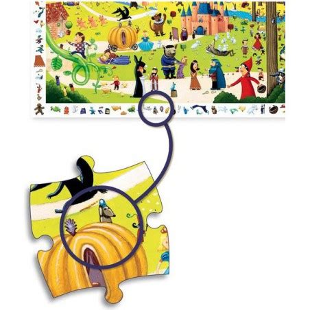 Puzzle observation Les contes 54 pièces Jeux classiques Jeux de