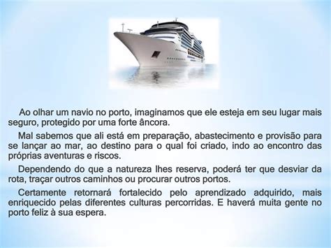 Filhos são como navios PPT