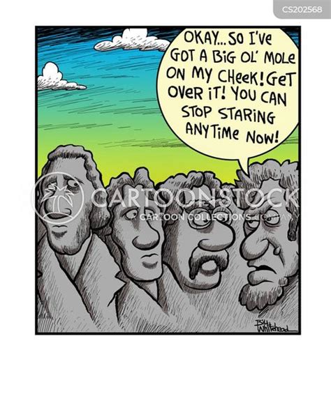 Mount Rushmore Cartoons and Comics - funny pictures from CartoonStock