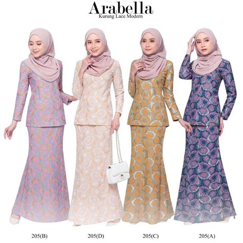 Baju Kurung Mini Kurung Moden Raya 2023 Women S Fashion Muslimah