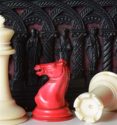 Jaques Ivory Set Antique Chess Shop