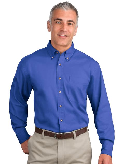 Port Authority Port Authority® Long Sleeve Twill Shirt S600t Faded