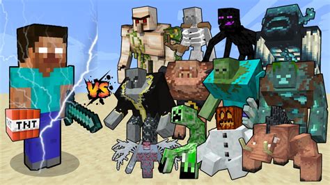 Herobrine Vs Mutant Creatures Herobrine Expansion Vs Mutant Mobs