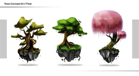 Trees Concept Art on Behance