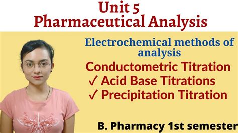 Conductometric Titration Acid Base Precipitation Titration Unit