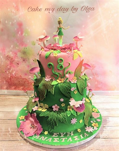 23 Wonderful Picture Of Tinkerbell Birthday Cake