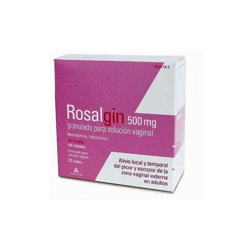 Rosalgin Mg Granulado Para Solucion Vaginal Sobres