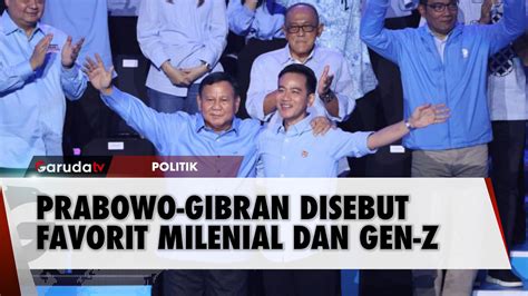 Survei Polling Institute Milenial Gen Z Lebih Pilih Prabowo Gibran