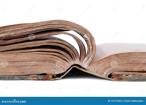 Abra O Livro Velho Imagem De Stock Imagem De Isolado 14717023