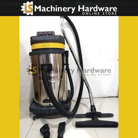 EUROPOWER VAC8003 3000W 80L Wet Dry Stainless Steel Vacuum Cleaner