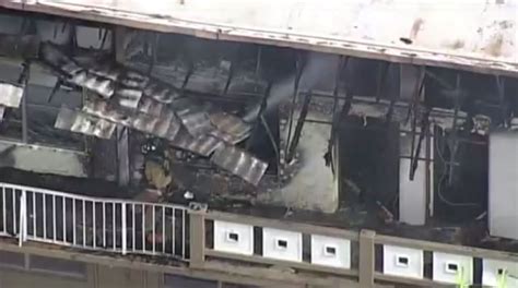 Over 50 People Displaced After Several Apartments Catch Fire In Miami