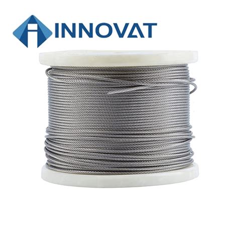 304 7X19 Iwrc 1960 MPa Galvanized Steel Wire Rope China Steel Wire