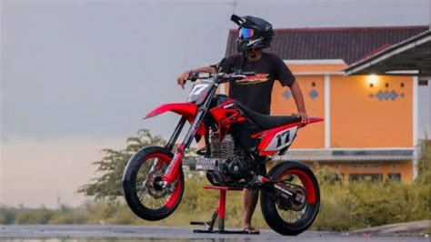 Kumpulan Modifikasi Crf 150l Supermoto Indonesia Youtube