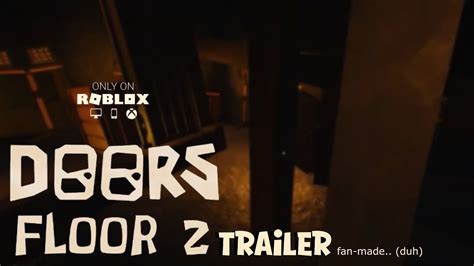 Doors Floor 2 Trailer Concept Roblox Doors Youtube