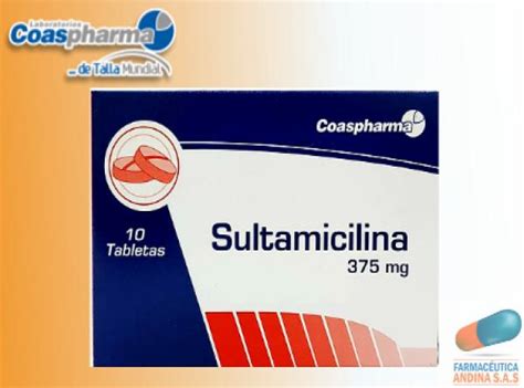 Sultamicilina Mg Caja X Tabs