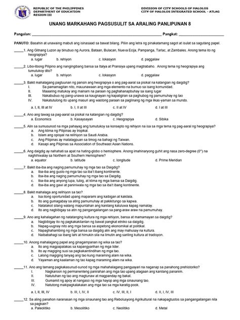 First Periodic Test Pdf