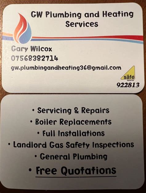 Gw Plumbing And Heating Services Erith Gb Eng Nextdoor