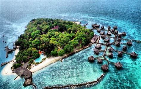 10 Foto Keindahan Tempat Wisata Pulau Seribu Nan Elok