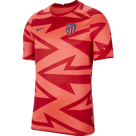 Nike Atletico Madrid Pre Match Maillot D Entra Nement Rouge