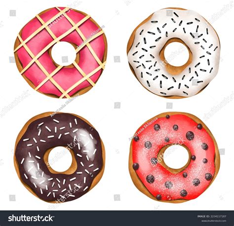 Donut Clipart Images Stock Photos Vectors Shutterstock