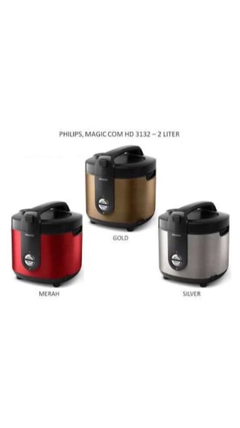 Promo Philips Rice Cooker 2 L Hd313233 Premium Plus Diskon 27 Di