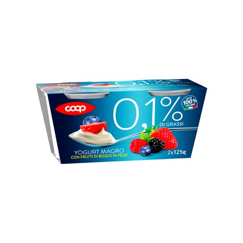 Coop Yogurt Magro Ai Frutti Di Bosco Pezzi X G Spesa Bagheria