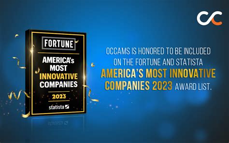 Occams Advisory Awarded On The Fortunes Americas Most Innovative